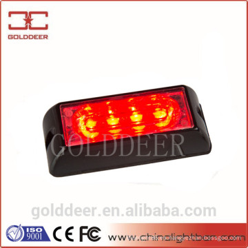 9 ~ 30V lineal LED tablero cubierta Lighthead seguridad coche Led de luz estroboscópica SL6201-S